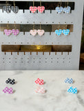 Heart Stud - Acrylic Stud Earrings