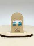 Ghostie Hoop - Acrylic Earrings