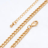 Sal Bracelet - Gold Curb Chain Bracelet