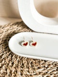 Harriet Heart Hoop - Acrylic Earrings