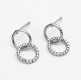 Link Stud - Gold / Silver Earrings