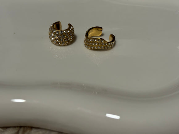 WS Full Pave Ear Cuff