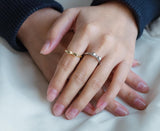 Bow Knot Ring - Gold/Silver Adjustable Ring