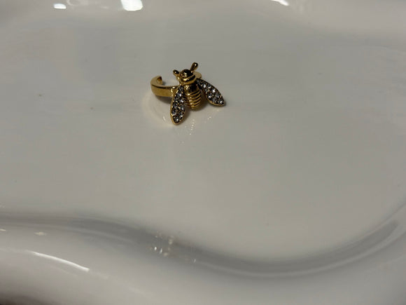 WS Pave Bee Ear Cuff