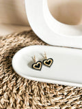 Harriet Heart Hoop - Acrylic Earrings
