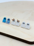 Ghostie Stud - Acrylic Halloween Earrings