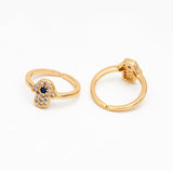 Hamsa Hand Ring - Adjustable Gold Ring