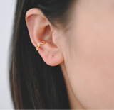 Link Gold Ear Cuff