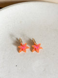 Lil Lily Hoop - In Bloom - Acrylic Earrings