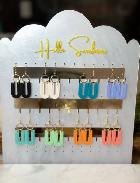 Archie 2.0 Arch/Circle Dangle Earrings