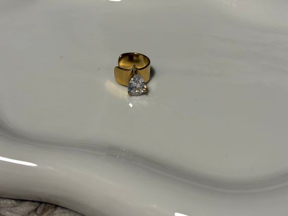 WS Tear Drop Ear Cuff