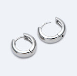 Kyra- Chunky Gold / Silver Huggie Earrings