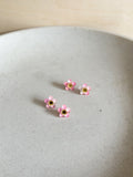 Blossom Stud - Hand Painted - Spring Blooms Acrylic Earrings