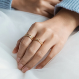Alicia Ring- Adjustable Gold Ring
