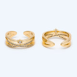 Alicia Ring- Adjustable Gold Ring