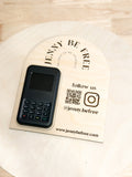 Payment Stand - Branded Square / Shopify Flat-Lay Tap - QR Code