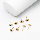 Evil Eye Stud - Gold Earrings