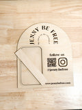 Payment Stand - Branded Square / Shopify Flat-Lay Tap - QR Code
