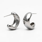 Sofia - Gold / Silver Organic Drop Earrings