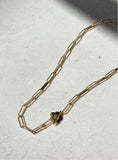 Kara Paperclip Chain- Gold/Silver Layering Necklace