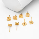 Chloe Gold Stud - Gold Earrings