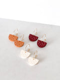 Leopard Eve Hoop - Everyday Acrylic Earrings
