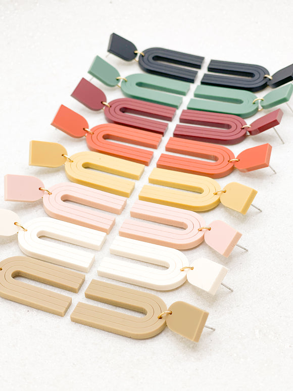 Archie - Everyday Acrylic Earrings