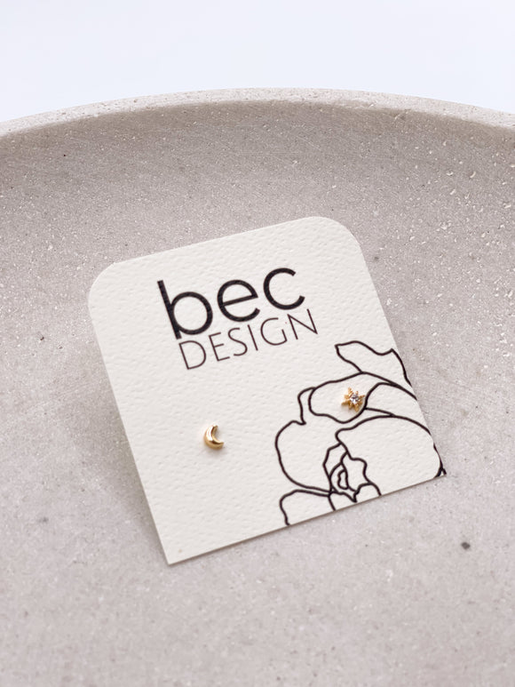 Celeste Stud - Gold Earrings