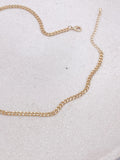 Sal Curb Chain - Gold Layering Necklace