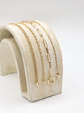 Vanessa Box Chain - Gold Layering Necklace