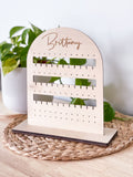 Personalized Arch Earring Stand