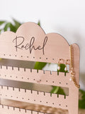 Personalized Scallop Earring Stand