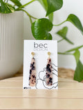 CLEAROUT Cara - Tortoise Earrings