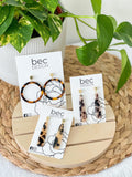 CLEAROUT Cara - Tortoise Earrings