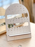 Small Earring Organizer with Hoop Hanging
