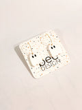 Ghostie Hoop - Acrylic Earrings